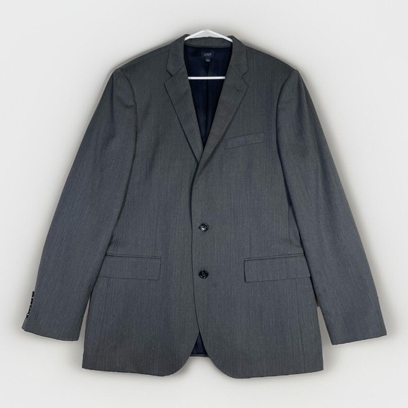 J. Crew Other - J. Crew Men's Ludlow 2010 Suit Jacket 100% Italian Wool Double Vent Blazer 42L
